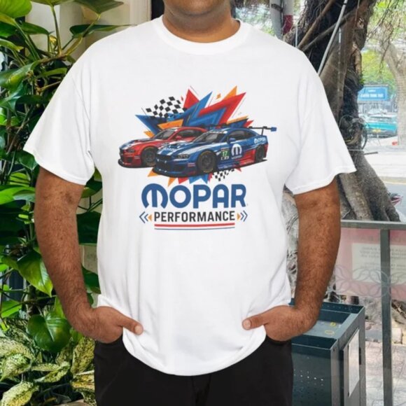 Gildan 5000 Other - Mopar Performance Big Cotton USA T-Shirt